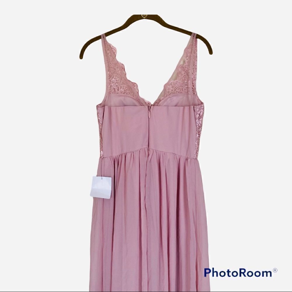 Lulu's Lace Maxi Dress - Picture 4 of 4